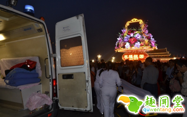 75岁老人夜游天安门观灯 人太多温度高致昏迷