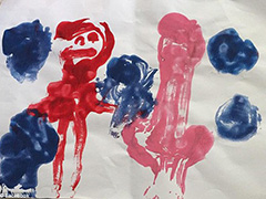 小朋友们的创造力真是＂污＂比丰富~  家长