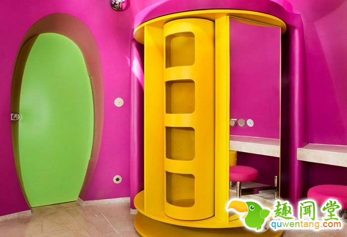 Maison Bernard：外型怪異、宛如來自外星球的鮮豔泡泡建築 9