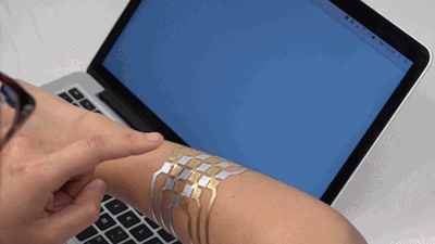 麻省理工凭这个酷酷的“电子纹身”进军时尚界！