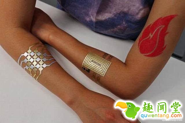 未来科幻即视感！用金属纹身贴控制手机平板实用又酷炫！