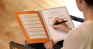 一个可以用一辈子的笔记本  写满了放微波