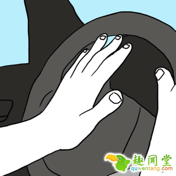 只要告诉我们你「握方向盘的方式」是这10种中的哪一种，我们就能知道你是个怎样的人！