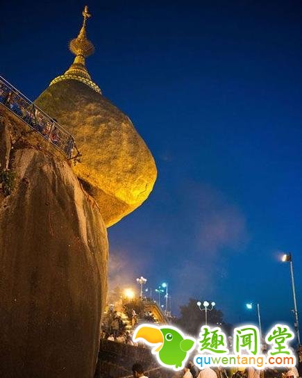 缅甸的“大金石”是如何抵抗重力悬挂峭壁数百年的，你知道吗？