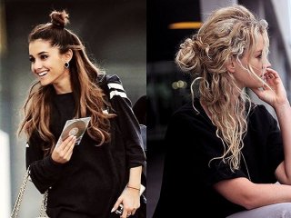 这才是半丸子头的正确打开方式  美成了一