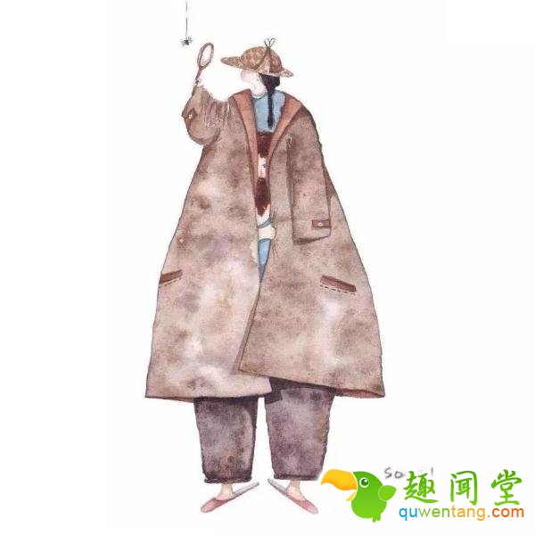 一组老爸和女儿的漫画，有人看完就给老爸打了电话