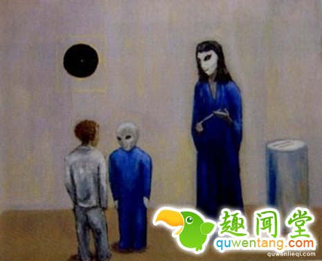 他曾经「被外星女夺走初夜」那些回忆成了一幅幅惊世画作，还生下一窝混血外星宝宝!