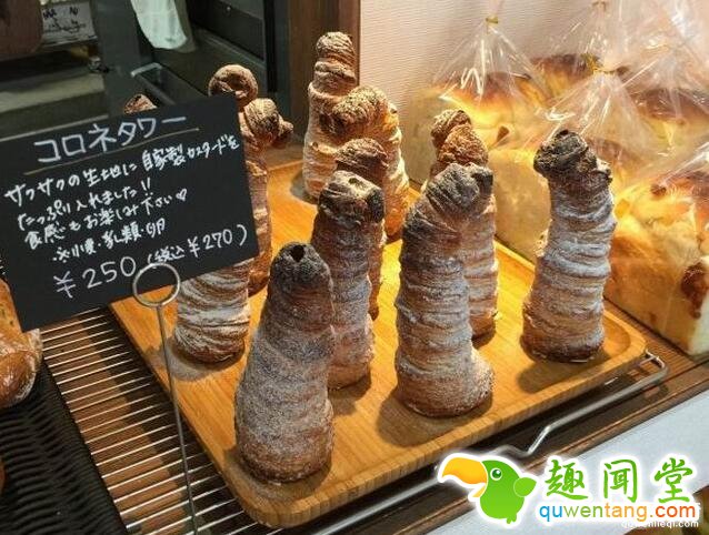 造型极具冲击力的螺旋面包