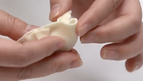 饺子这样包好看又好吃，一步到位，太简单了！