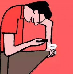 这几年,我爱上一个叫手机的人,患了一种叫