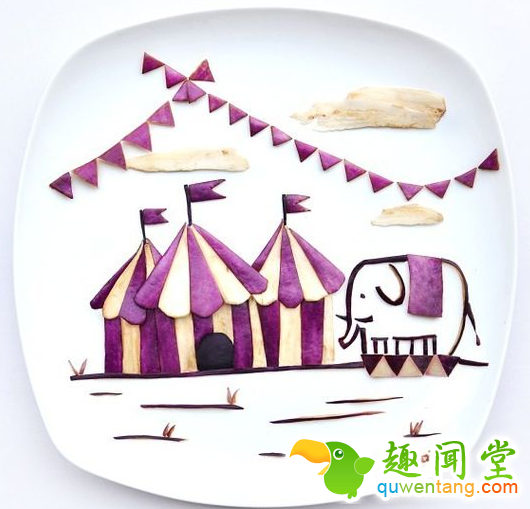 刺激味蕾的创意美食  LV香菇你见过吗