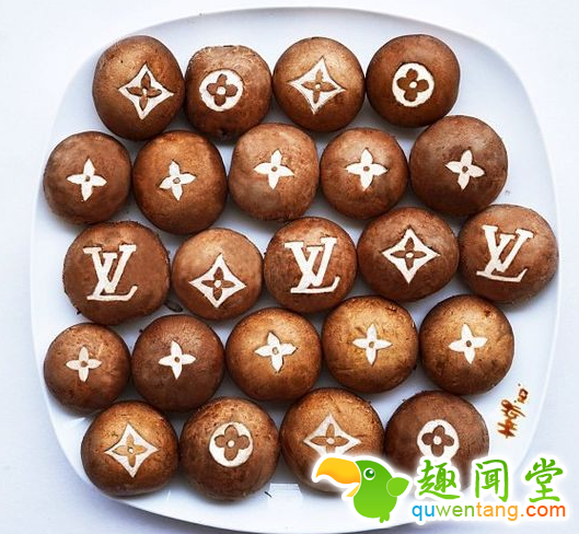 刺激味蕾的创意美食  LV香菇你见过吗