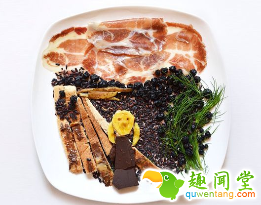 刺激味蕾的创意美食  LV香菇你见过吗