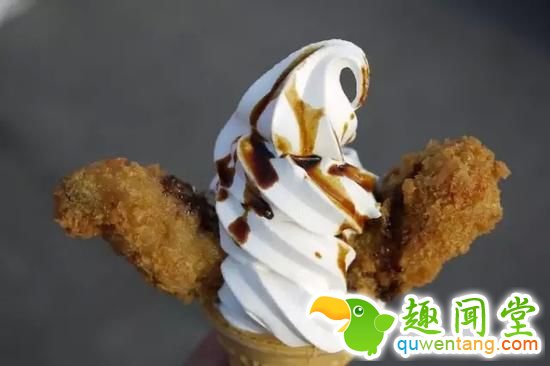 辣椒粉海鲜味 日本才能吃到的特色冰淇淋