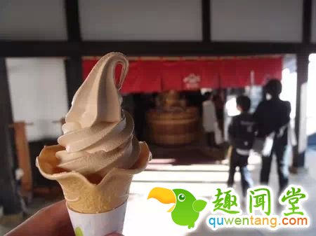 辣椒粉海鲜味 日本才能吃到的特色冰淇淋