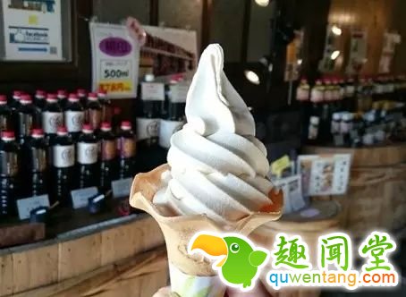 辣椒粉海鲜味 日本才能吃到的特色冰淇淋