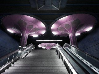 盘点全球十大超现实美的地铁站！