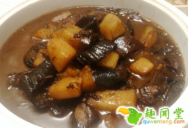 土豆炖茄子 - 舌尖上的中国,东北菜,美食图片,家常菜,食谱,特色小吃