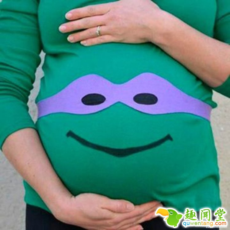 万圣节装扮最大赢家是孕妇妈妈，让你笑到哭吓到哭