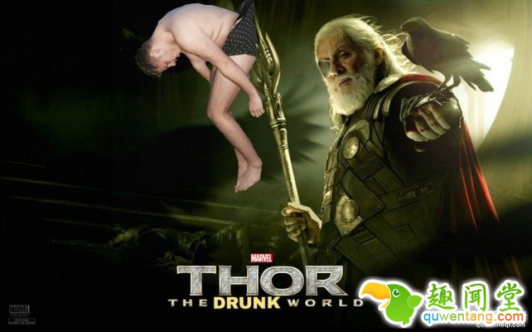 他醉酒照被传到网上后，又被神奇的网友玩坏了